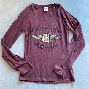 Harley Davidson womens logo tee